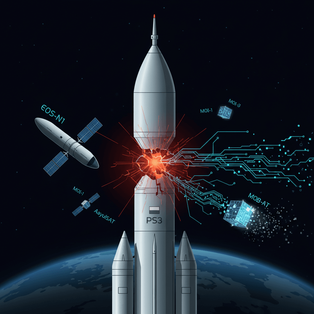 AI Data Revolution Halted: PSLV Failure Destroys India's Orbital Processing Lab.