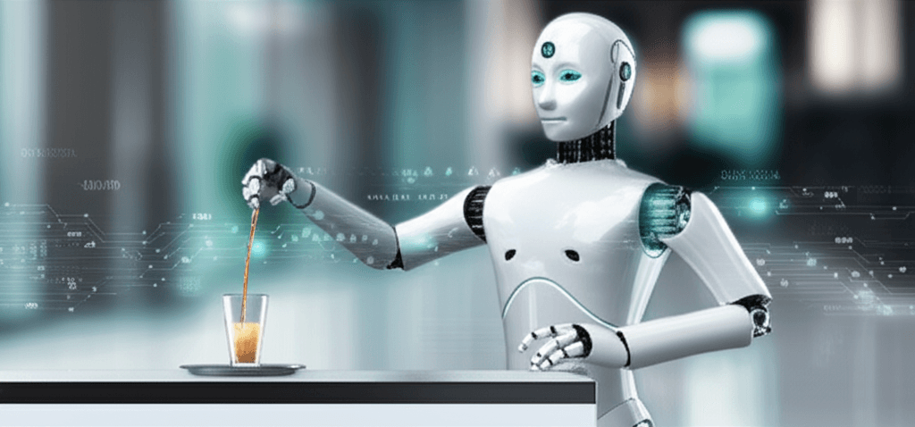 AI Humanoid Robot Now Serving Drinks at Georgia Walmart Restaurant