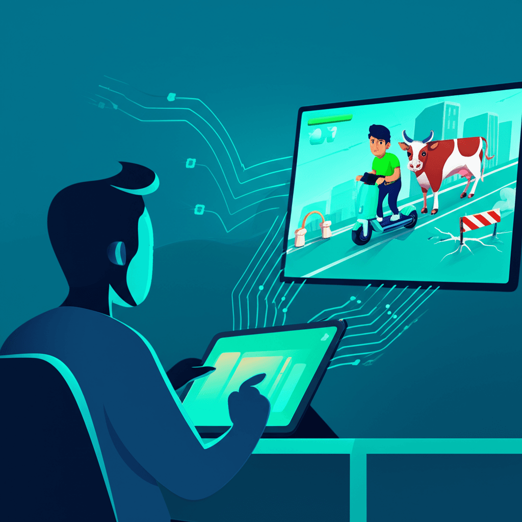 AI Revolutionizes Game Development: Solo Creator Builds Hit Bengaluru App
