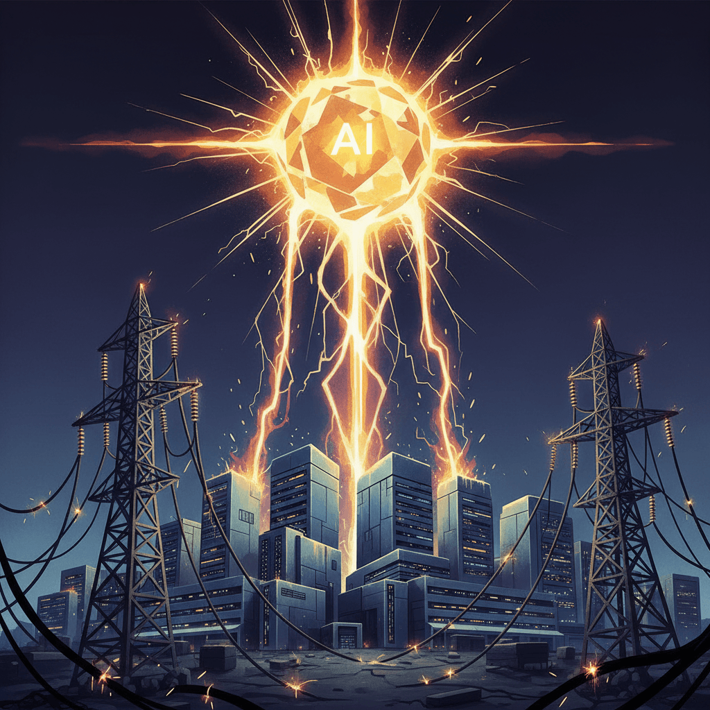 AI's Insatiable Power Hunger Threatens U.S. Grid, Jeopardizes Global AI Leadership.