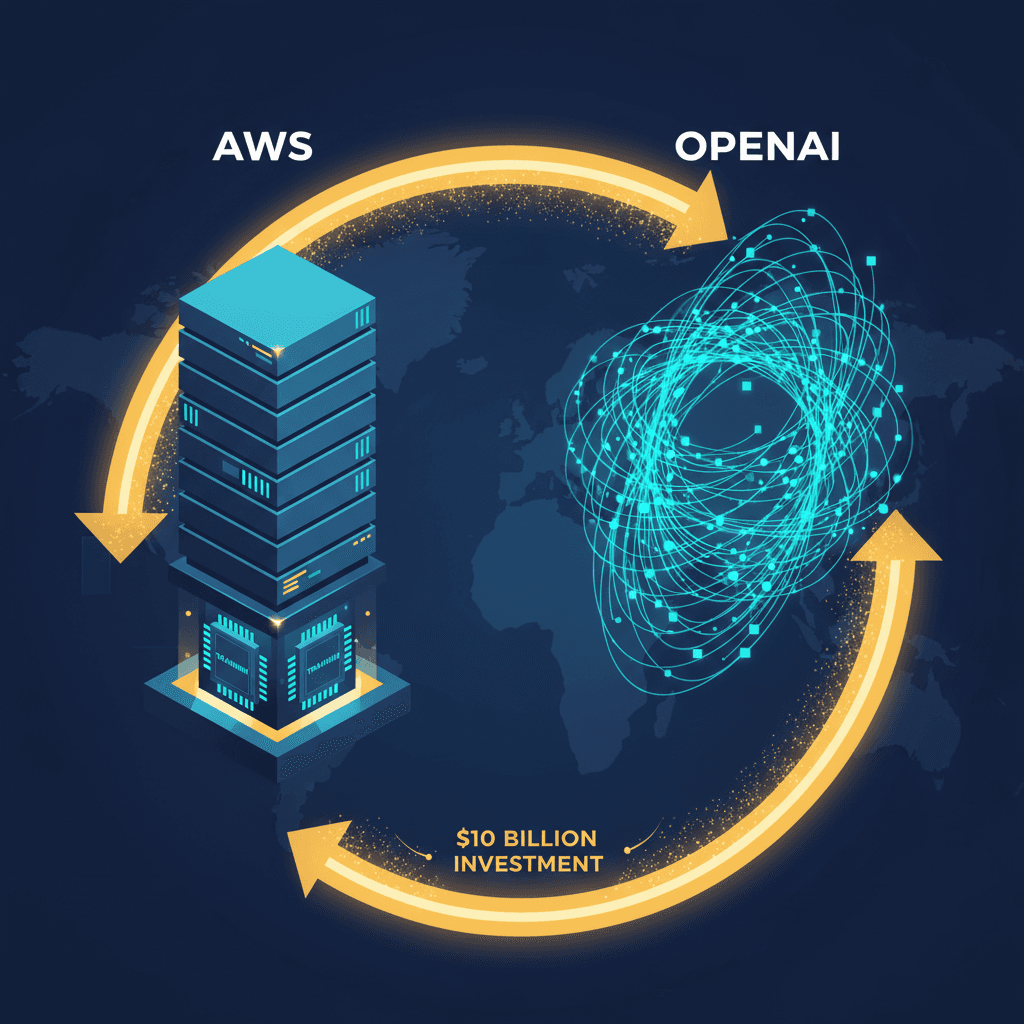 Amazon injects $10 billion into OpenAI, mandating spending on AWS cloud.