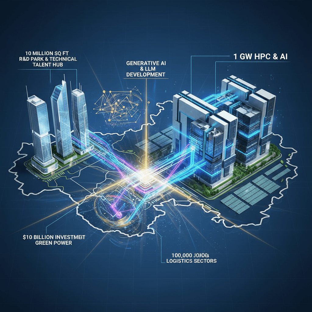 Andhra Pradesh Secures $10 Billion to Build India's Premier AI Hub.