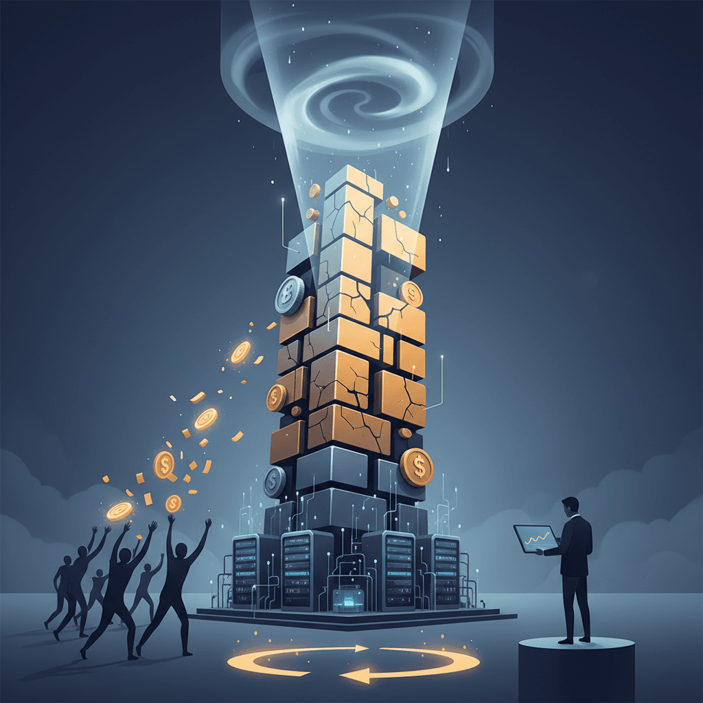 Anthropic CEO warns AI's "reckless" spending risks painful market correction.