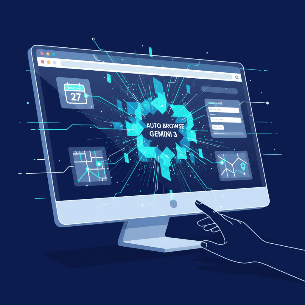 Auto Browse: Google Turns Chrome Into Powerful, Task-Completing AI Agent