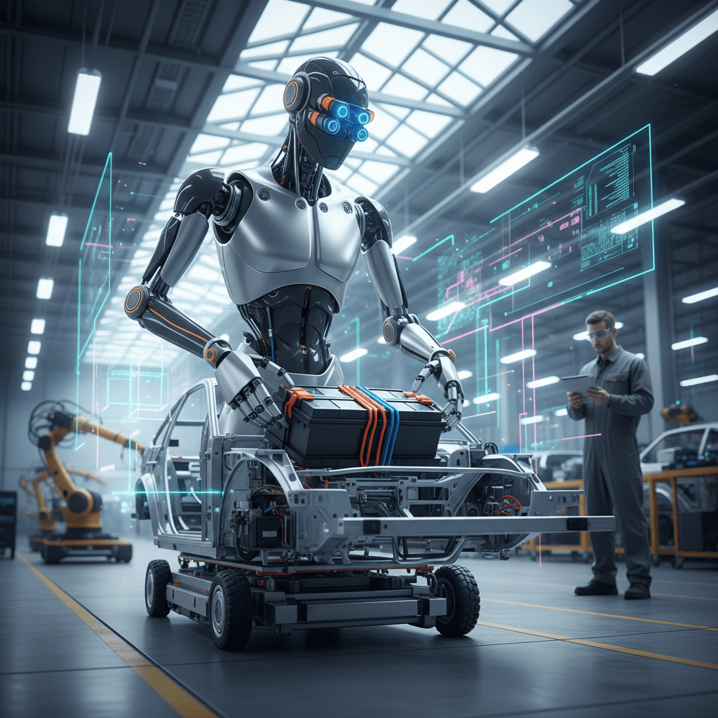 BMW deploys first humanoid robots at Leipzig plant to pioneer physical AI in manufacturing