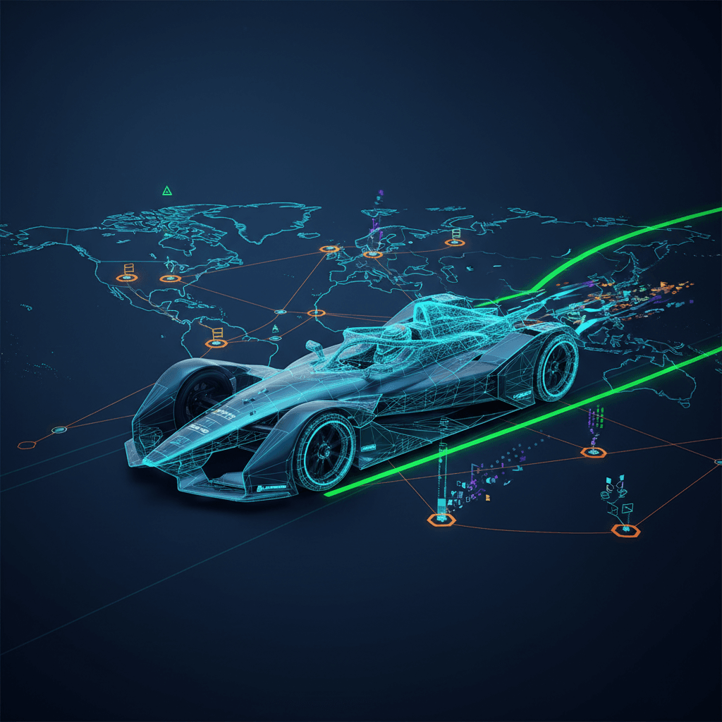 Formula E deploys Google AI to achieve ultimate net-zero efficiency globally.