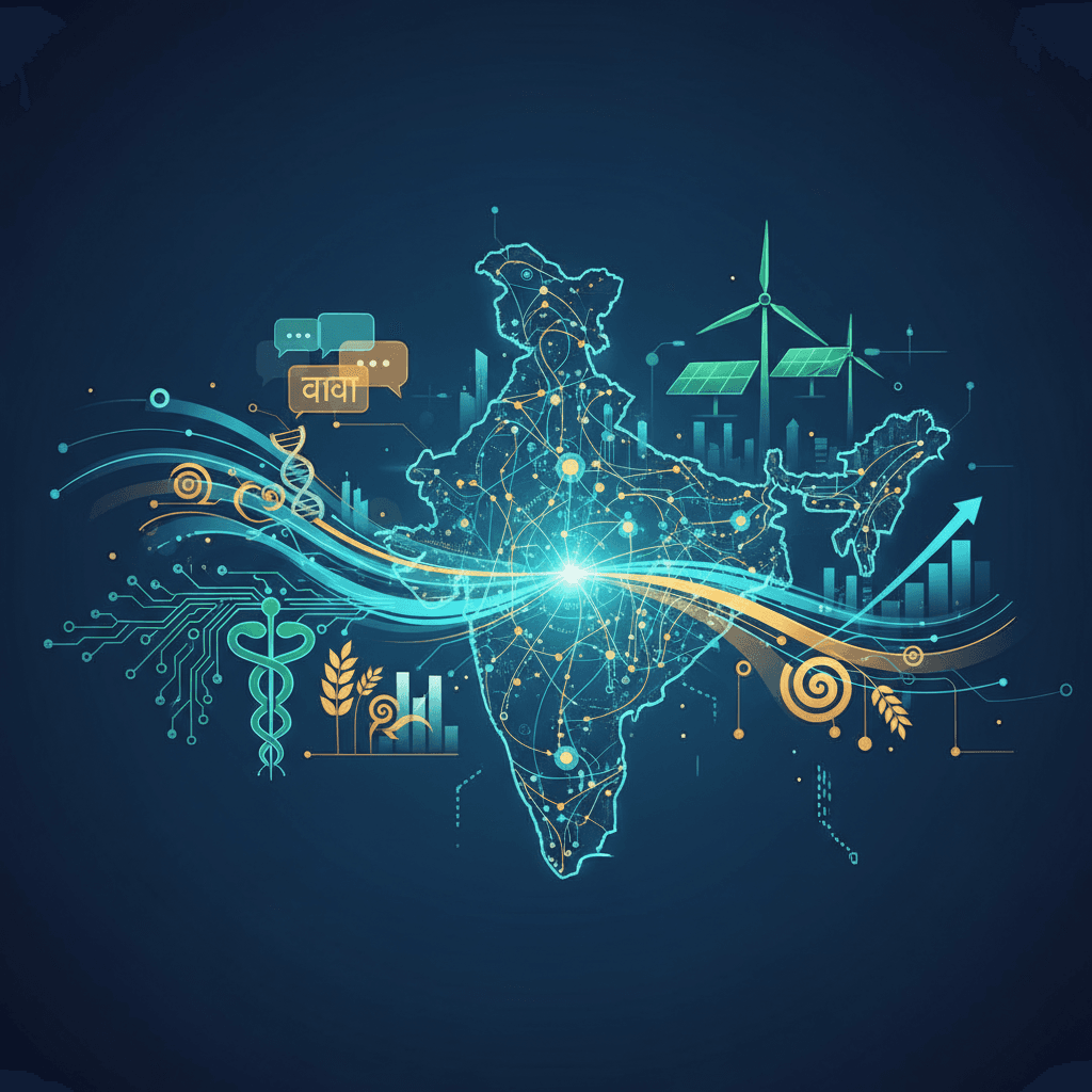 Google pours millions into India's AI, transforming health, language, and clean energy.