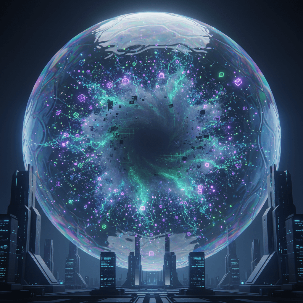 Google spotlights AI tokens, but missing profit figures spark bubble fears.