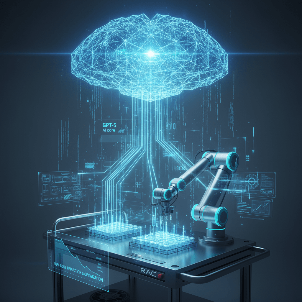 GPT-5 Directs Autonomous Lab, Slashing Protein Production Costs by 40%.