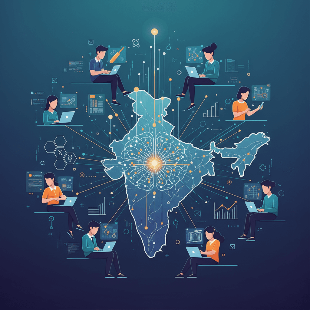 India democratizes AI: Free government courses tackle skills gap.