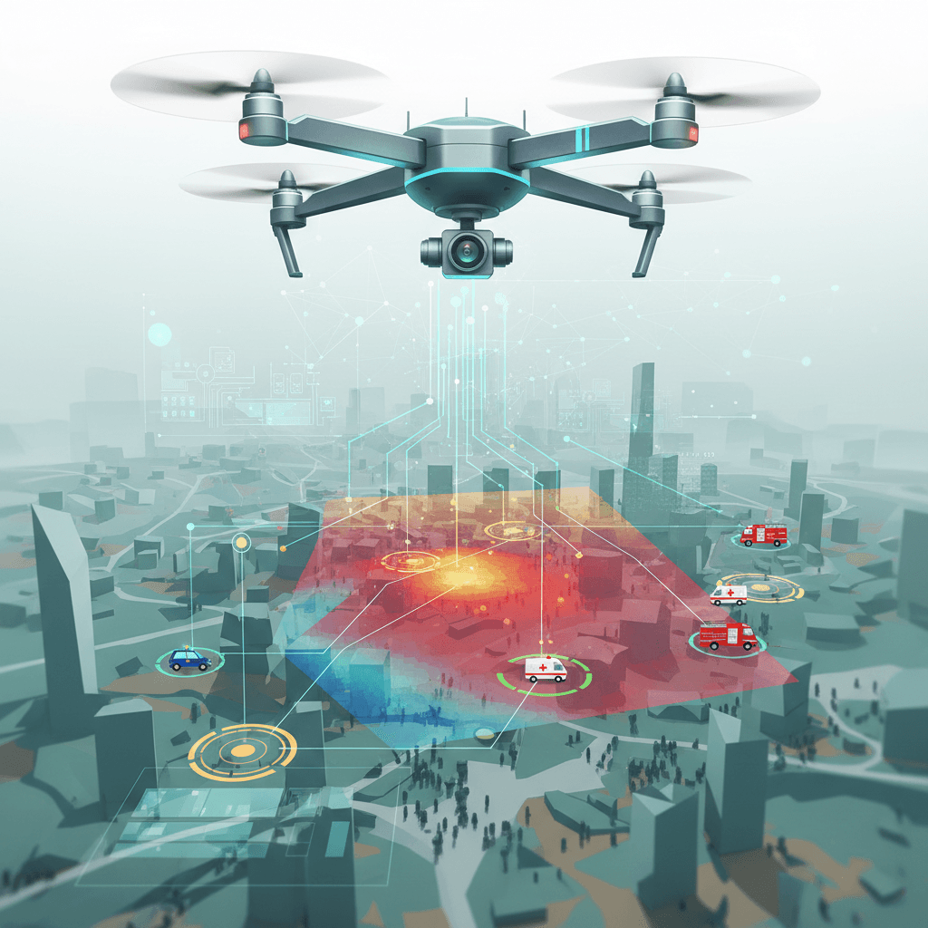 India Harnesses AI Drones to Slash Emergency Response Times for Dial 112