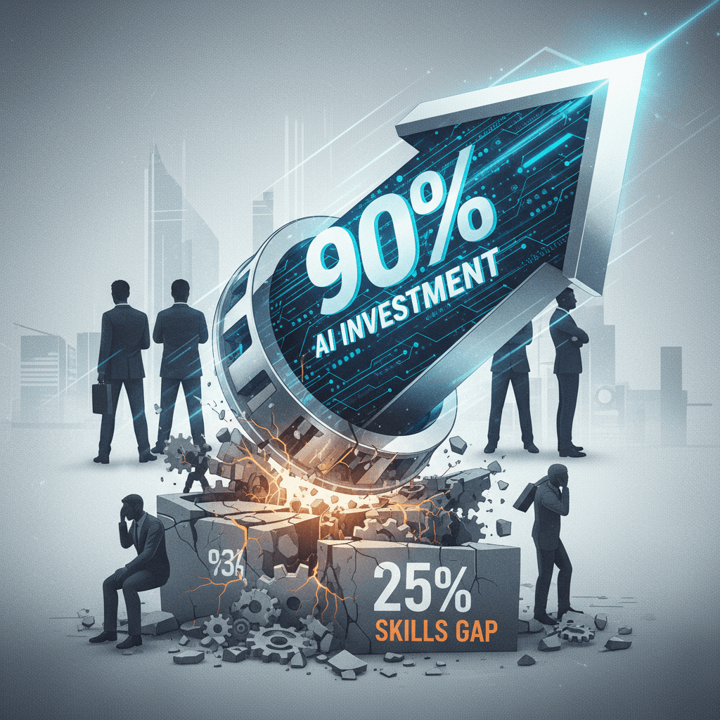 Insurance CEOs Aggressively Bet on AI Revenue Despite Skills Crisis