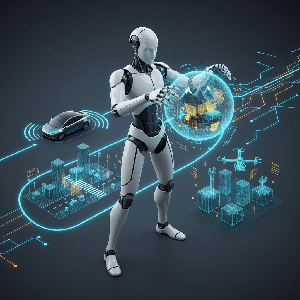 Nvidia drives physical AI revolution with open-source world models and humanoid robot platform