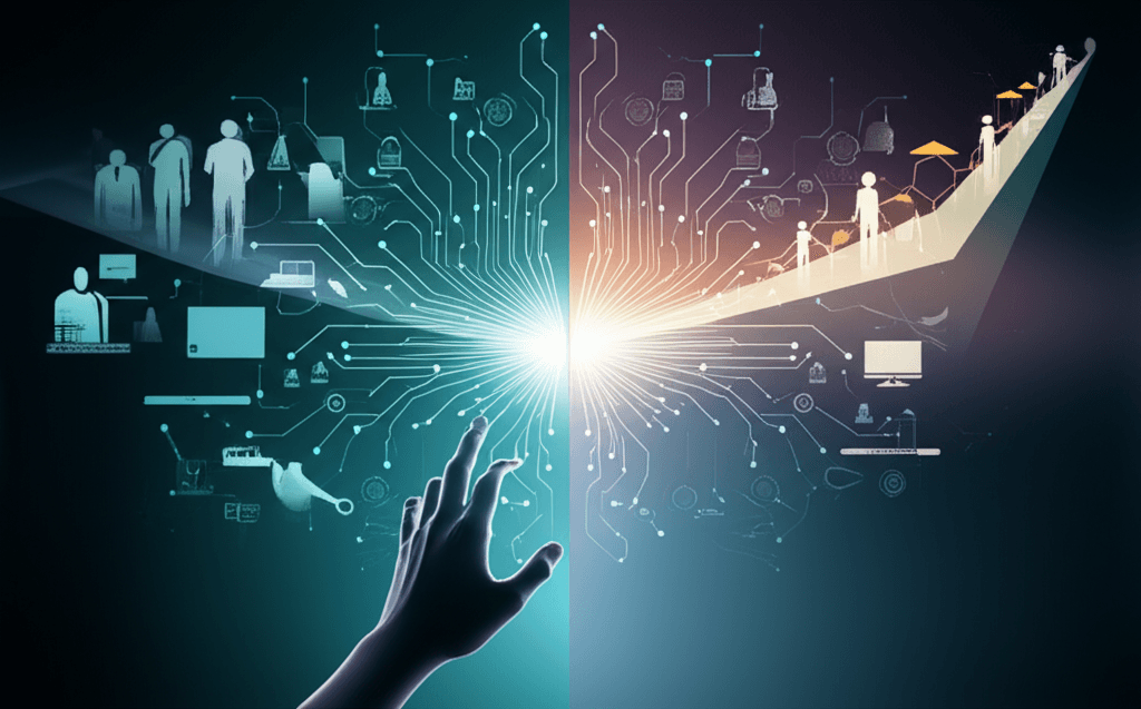 OpenAI chief Sam Altman warns AI threatens jobs, security; urges human control.