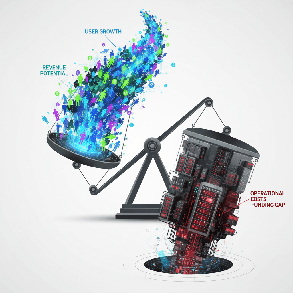 OpenAI's Paradox: User Growth Soars, But Needs $207 Billion