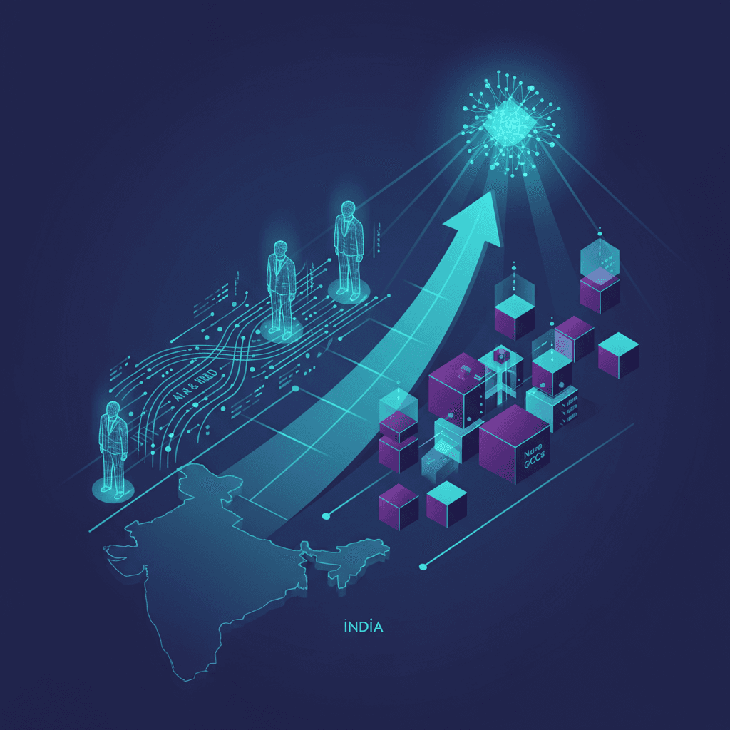 Partnership accelerates global firms establishing AI innovation centers in India.