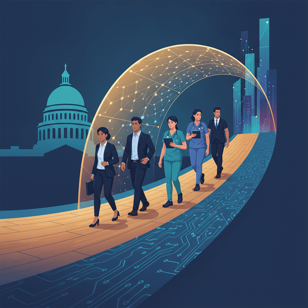 Tech giants back $1 billion bipartisan initiative to retrain workers for AI displacement